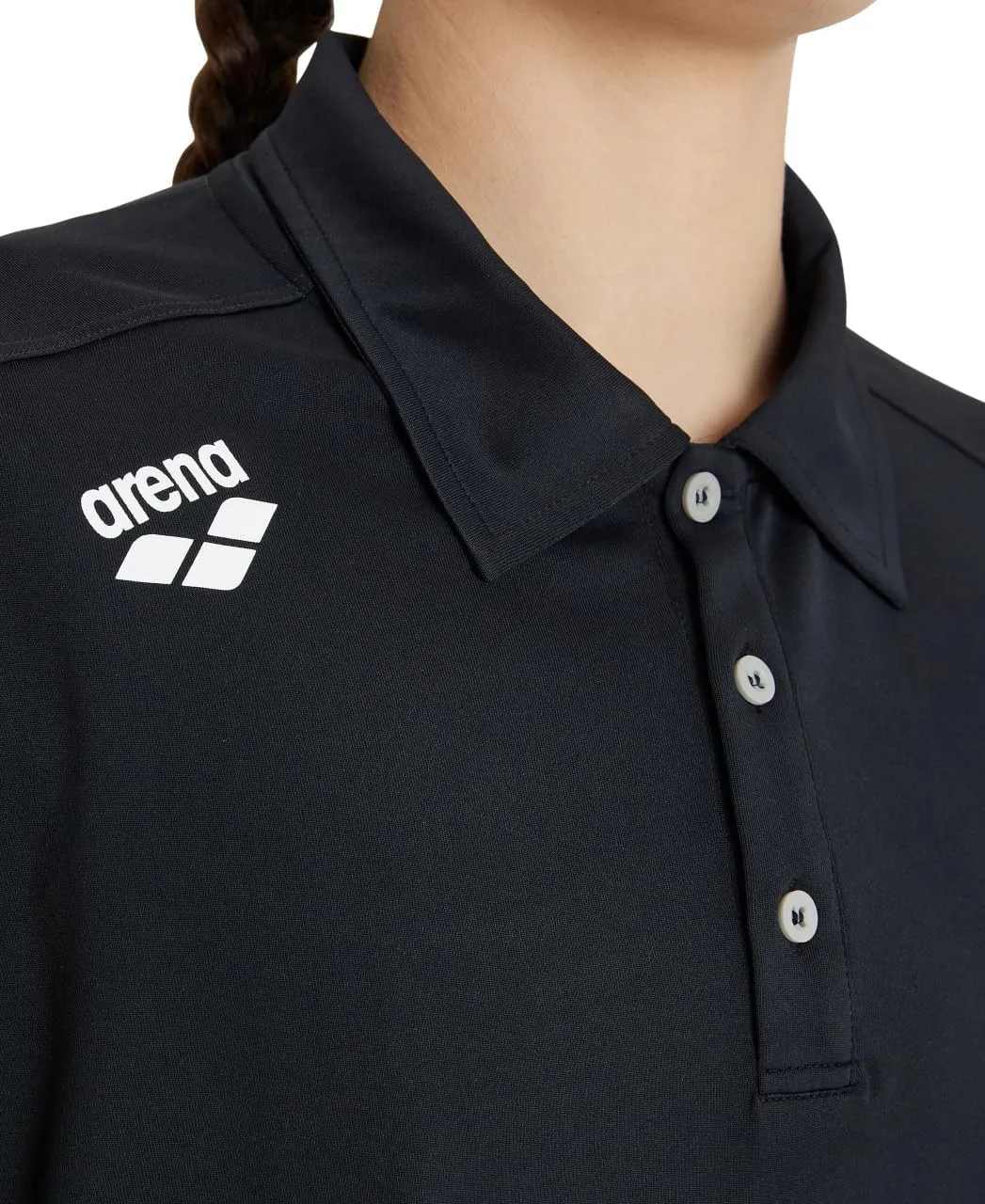 ARENA Unisex Team Solid Polo Shirt Short Sleeve Quick Dry Active Tee Regular Fit Athletic Top Gym Exercise Training