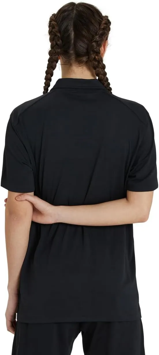 ARENA Unisex Team Solid Polo Shirt Short Sleeve Quick Dry Active Tee Regular Fit Athletic Top Gym Exercise Training