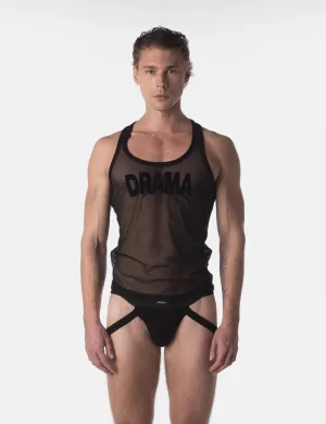 Barcode Berlin Mesh Drama Tank Top
