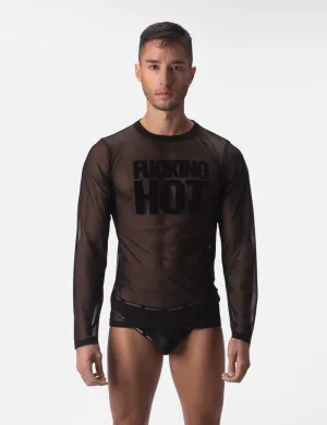 Barcode Berlin Mesh F*cking Hot Long Sleeve