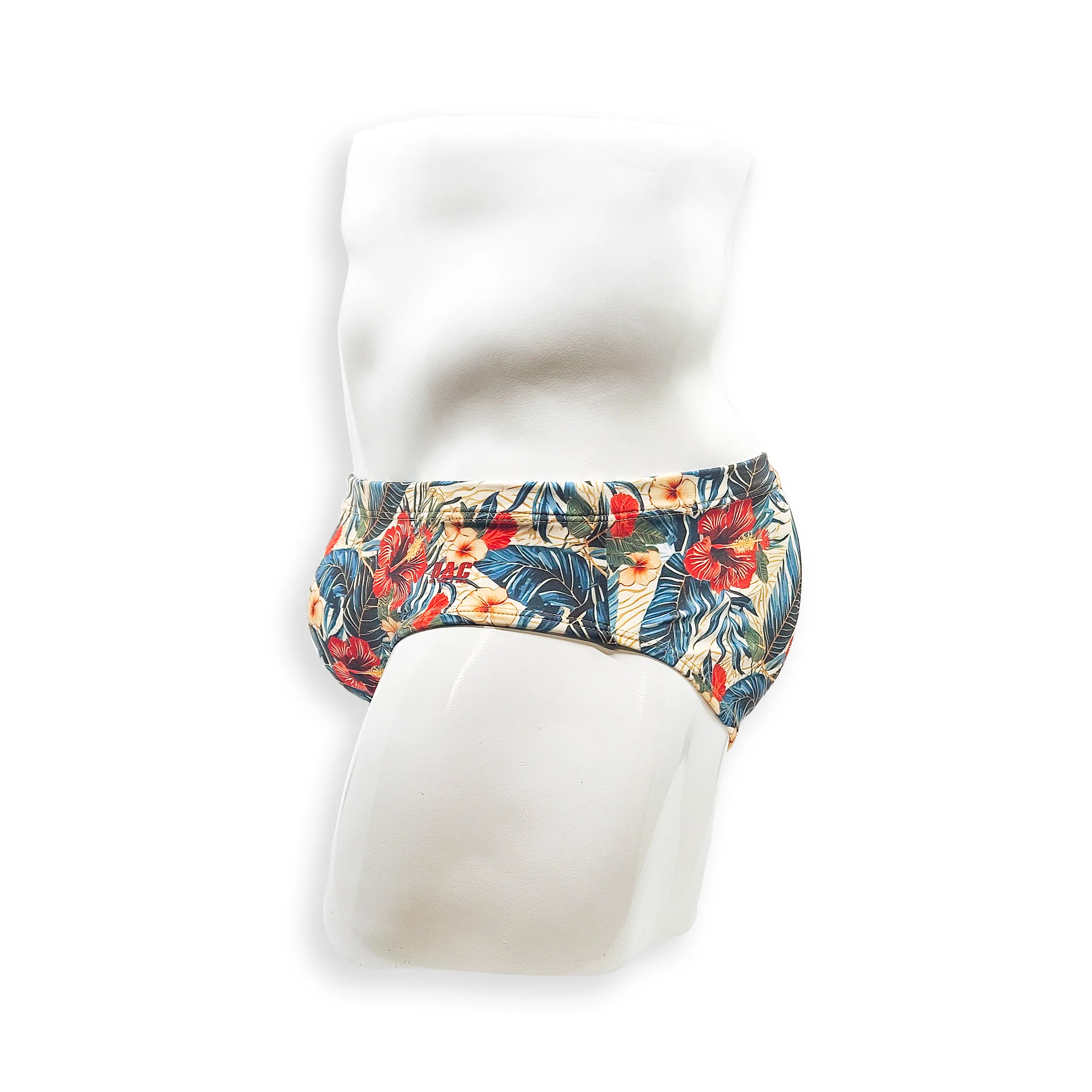 Basic Swim Brief - Hibiscus