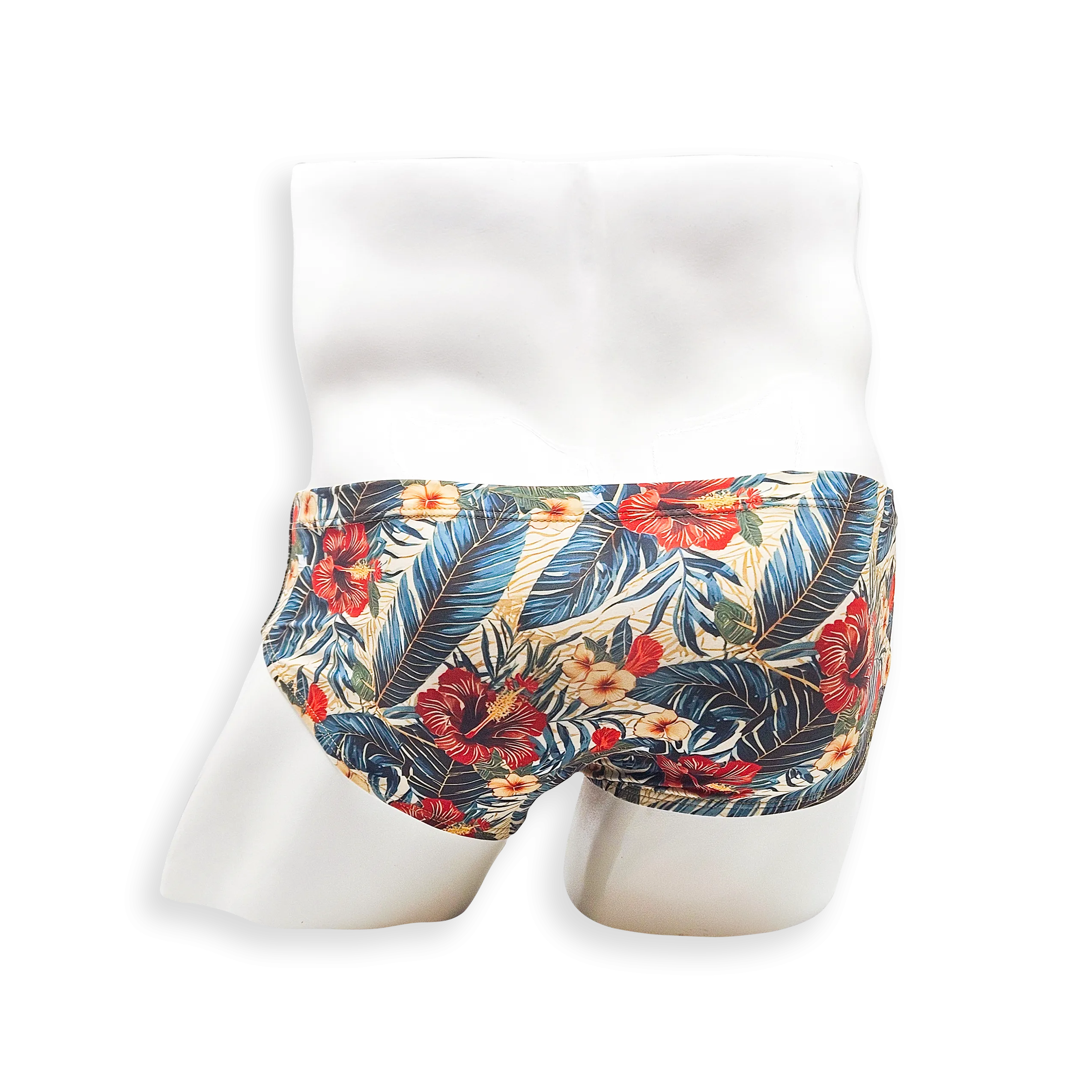 Basic Swim Brief - Hibiscus