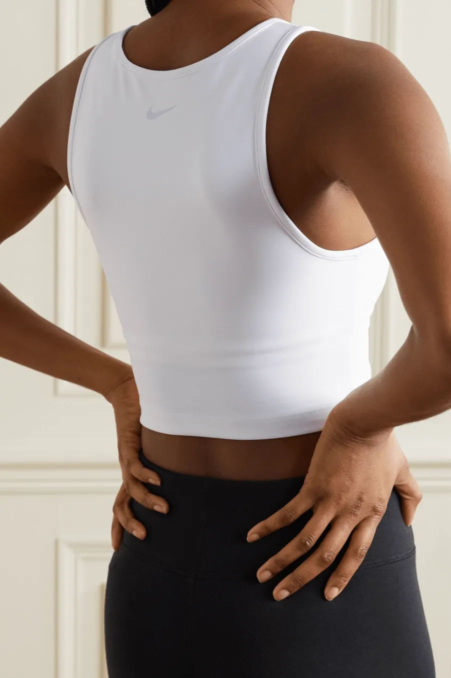 CROPPED MESH TRIMMED  DRI-FIT TANK
