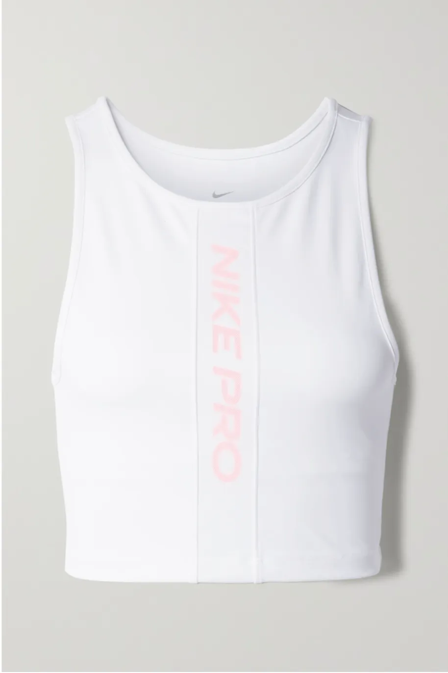 CROPPED MESH TRIMMED  DRI-FIT TANK