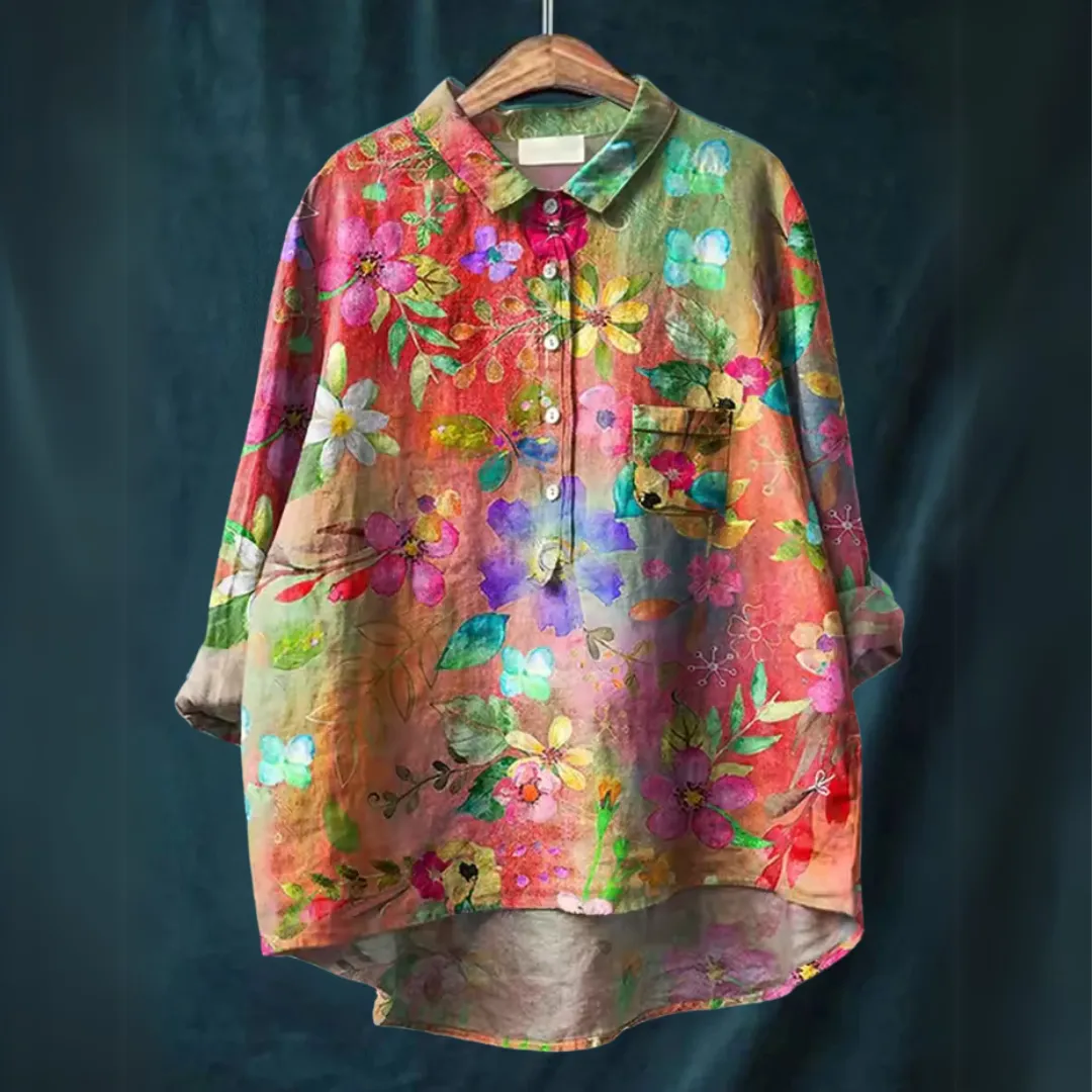 Freya | Luxurious Art-Inspired Blouse