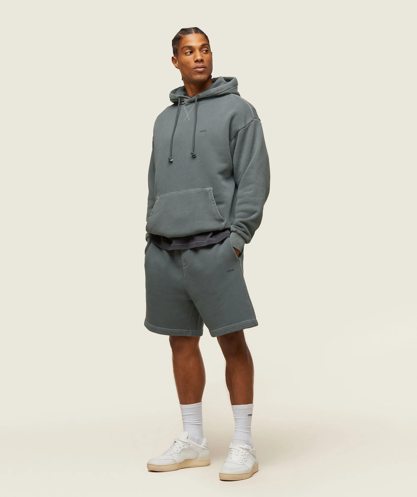 Gymshark everywear Sweat Shorts - Slate Teal