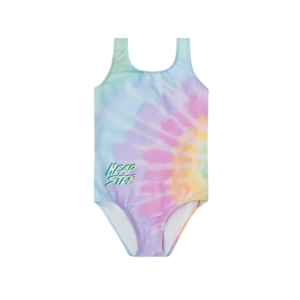 Headster Tie dye Pink One Piece swimsuit Smart pink