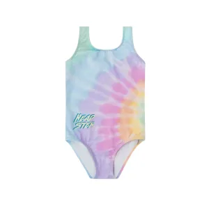 Headster Tie dye Pink One Piece swimsuit Smart pink
