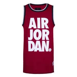 Jordan Jumpman Mesh Jersey Tank Top Gym Red (Big Kids)