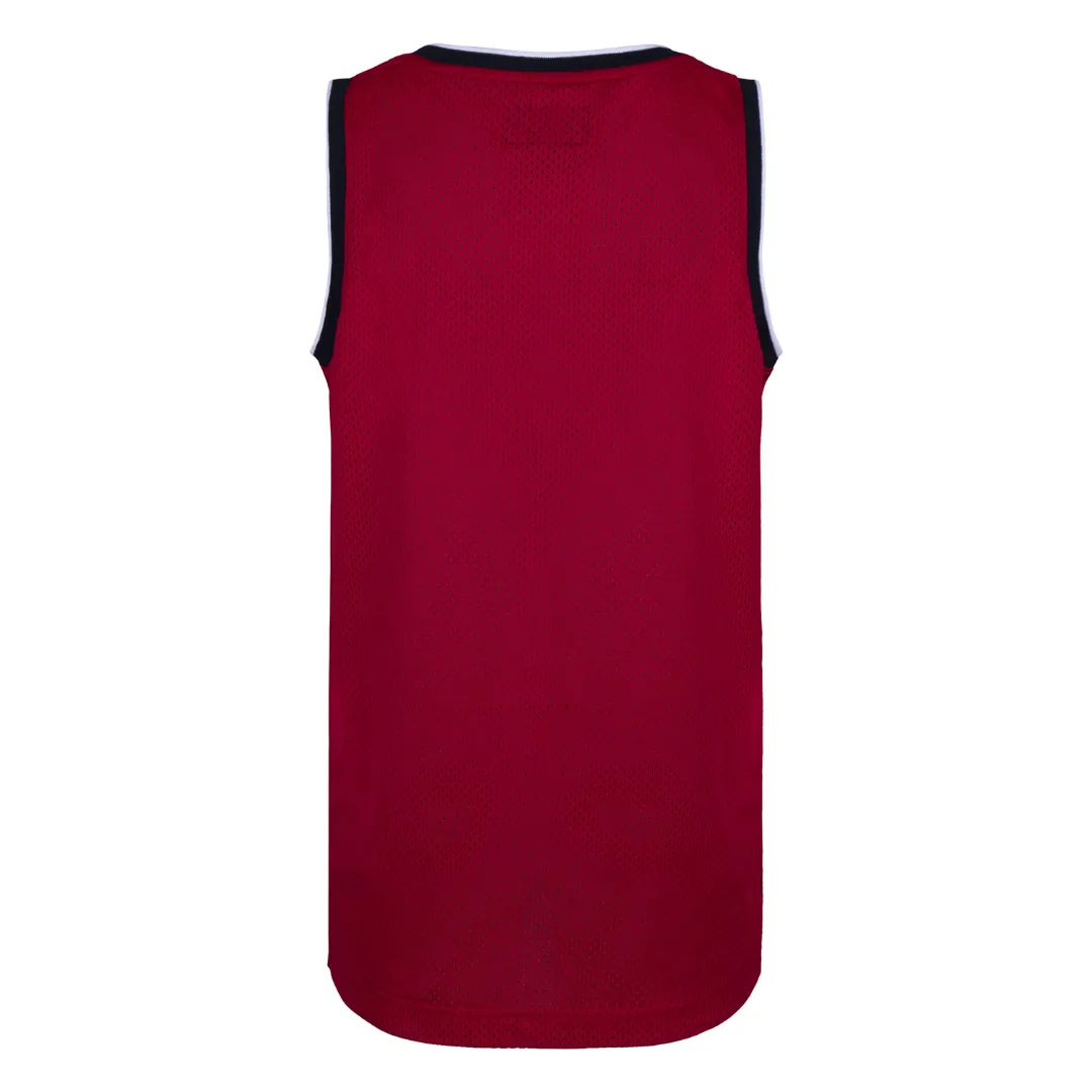 Jordan Jumpman Mesh Jersey Tank Top Gym Red (Big Kids)