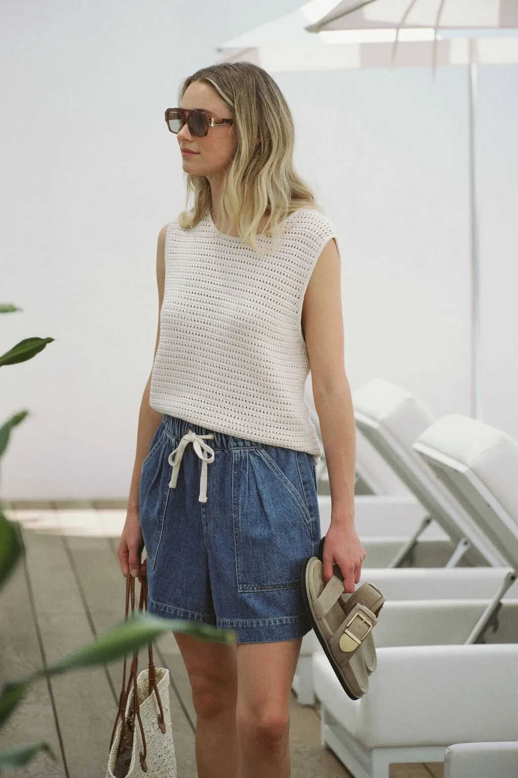 Mesh Knit Tank