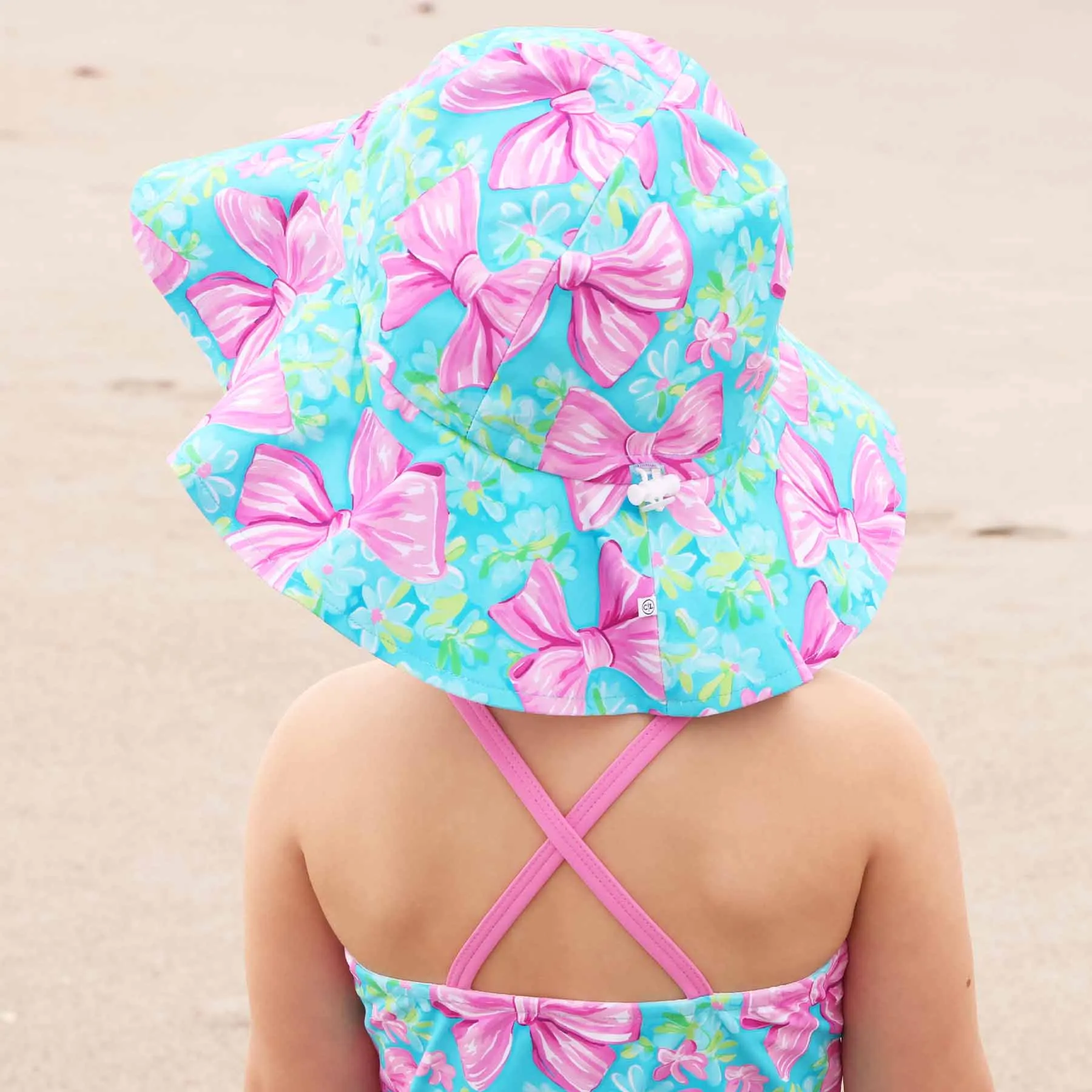 Printed Sun Hat | Beachy Bows