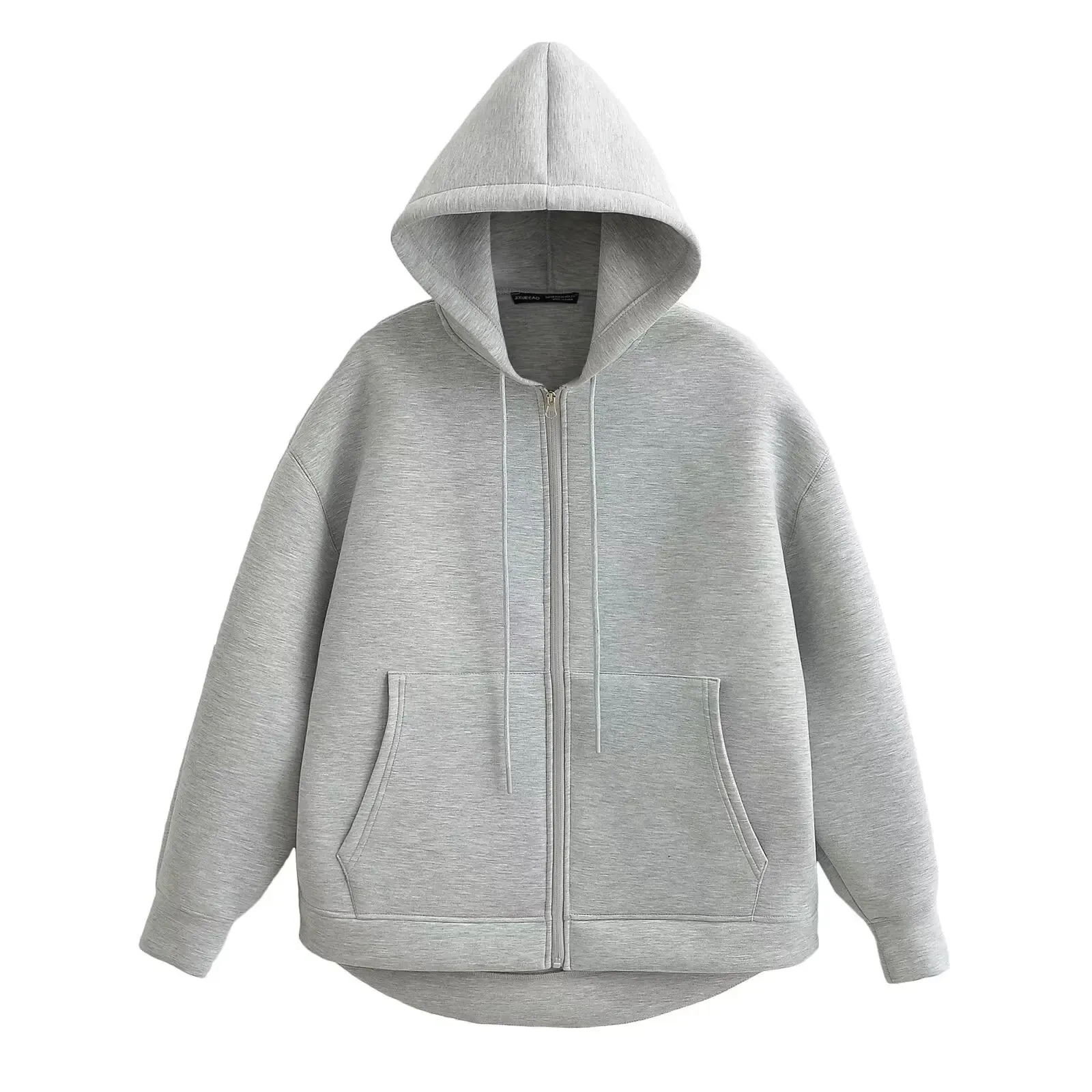 Rebel Zip-Up Hoodie-Casual Streetwear Hoodie for Everyday Wear