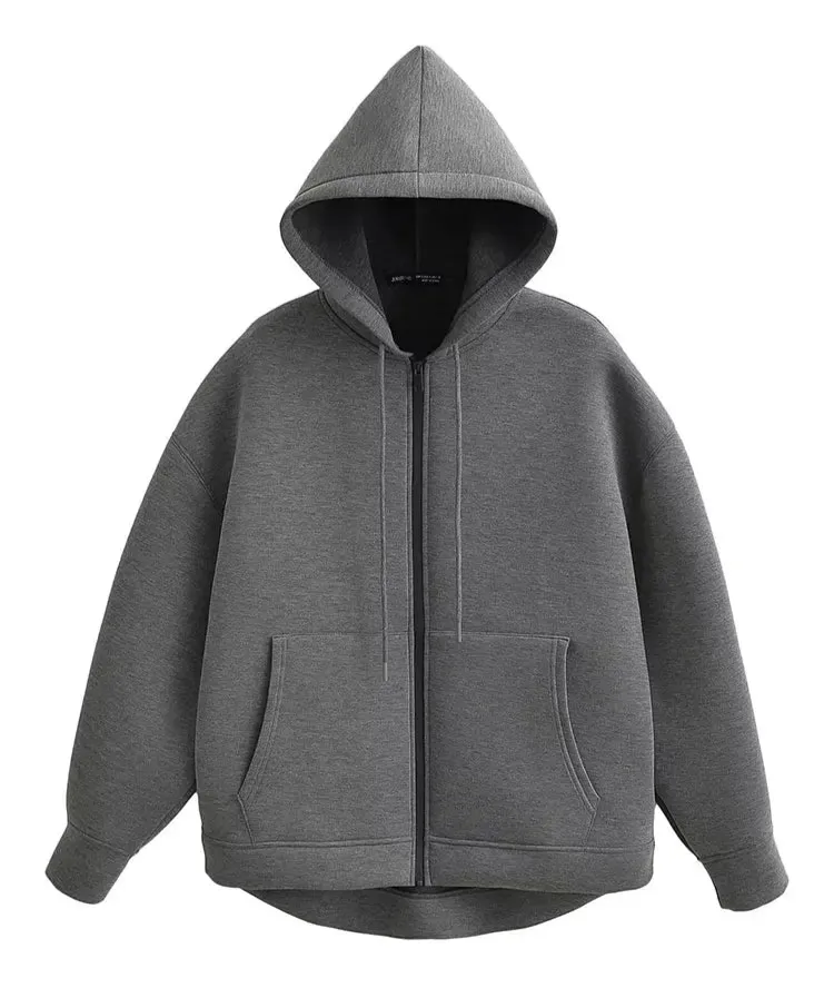 Rebel Zip-Up Hoodie-Casual Streetwear Hoodie for Everyday Wear