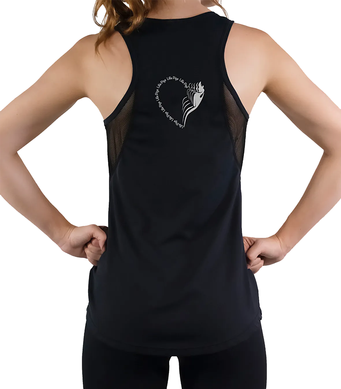 Tank Top Link With Net Mesh