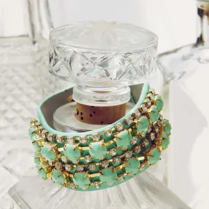Treasured Stacks Bracelet in Mint