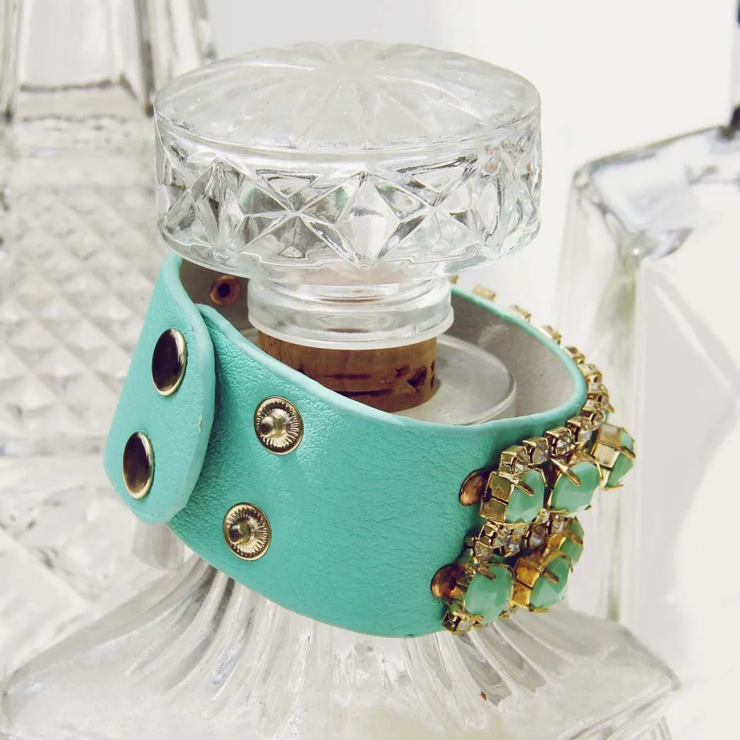 Treasured Stacks Bracelet in Mint