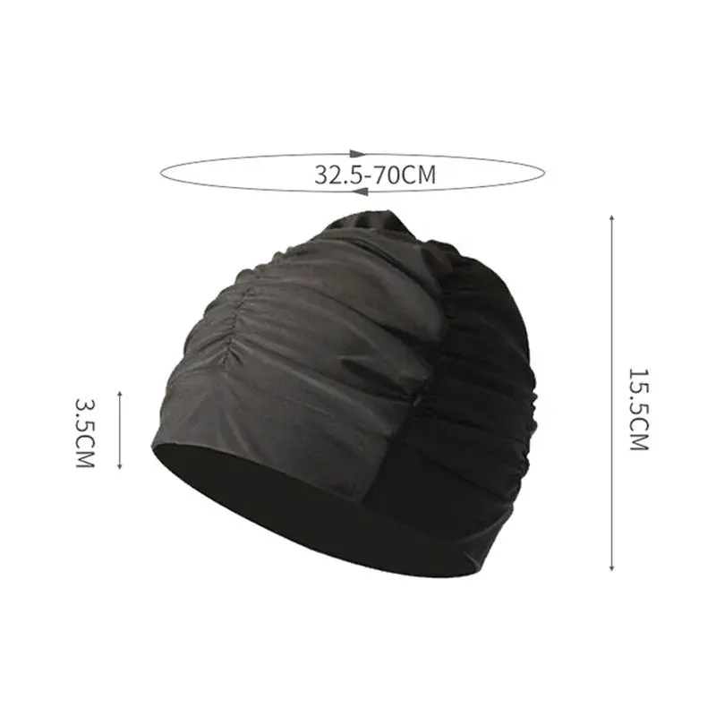 Women & Men Long Hair Swim Cap